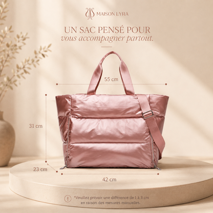 Un seul sac pour toute ta journée.