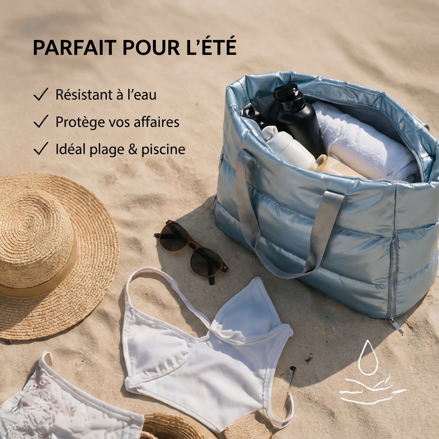 Un seul sac pour toute ta journée.